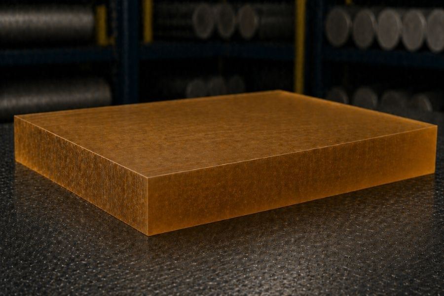 Opaque Ultem 2200 plate stock for CNC machining