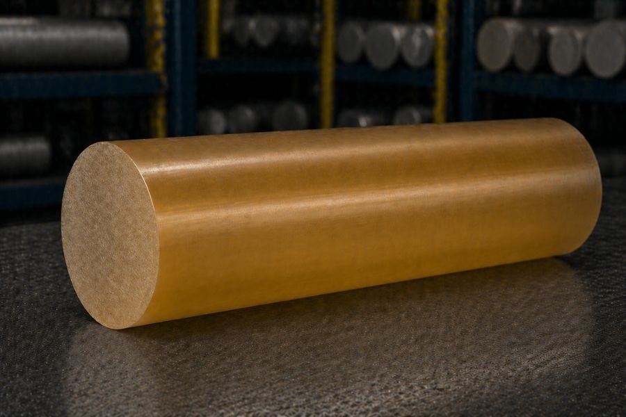 Rexolite 1422 rod stock for CNC machining